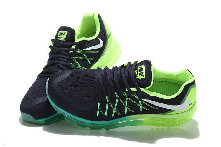 Nike Air Max 2015 Vendre Nouveau Vert Noir